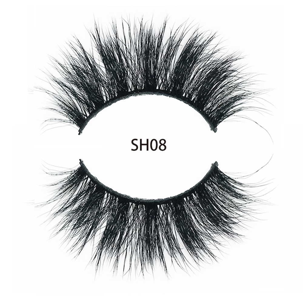 Minky Effect 3D Silk Eyelashes Full Strip Lashes